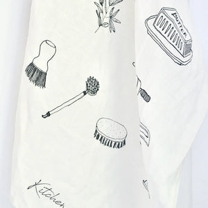 Linen tea towel