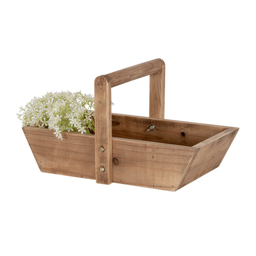 Timber trug with handle